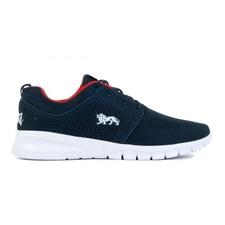 Boty Lonsdale Sivas 2 ZLMA505 Navy/Červená modrý
