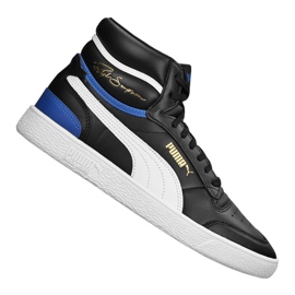 Basketbalové boty Puma Ralph Sampson Mid M 370847-17 černá Basketbalové boty Puma Ralph Sampson Mid M 370847-17 černá