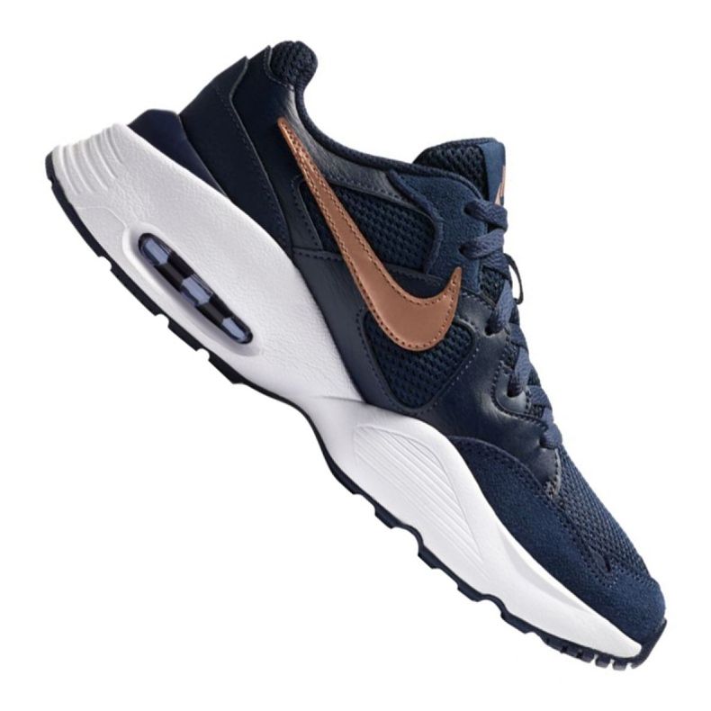 Běžecké boty Nike Air Max Fusion Jr CJ3824-401 námořnická modrá