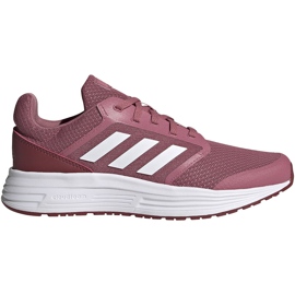 Dámské běžecké boty adidas Galaxy 5 burgundy FW6124 bílý červený