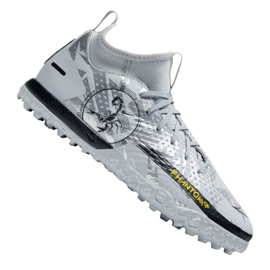 Kopačky Nike Phantom Gt Academy Df Se Tf Jr DA2289-001 stříbro vícebarevný