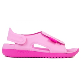 Sandály Nike Sundray Adjust 5 Jr AJ9076-601 černý růžový