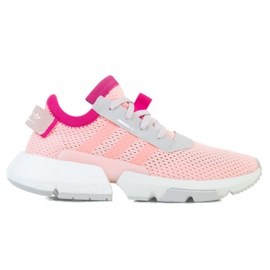 Boty Adidas POD-S3.1 Jr EE8715 růžový zelený