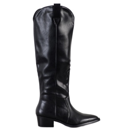 Seastar Černé kovbojské boty černý