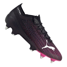 Kopačky Puma Ultra 1.1 Mx Sg M 106076-03 černá, černá, fialová černý