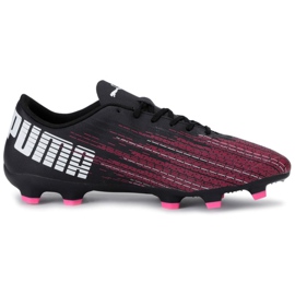 Kopačky Puma Ultra 4.1 FG / AG M 106092 05 černá, černá, růžová černý