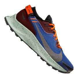 Běžecké boty Nike Pegasus Trail 2 Gtx W CU2018-600 červený modrý vícebarevný