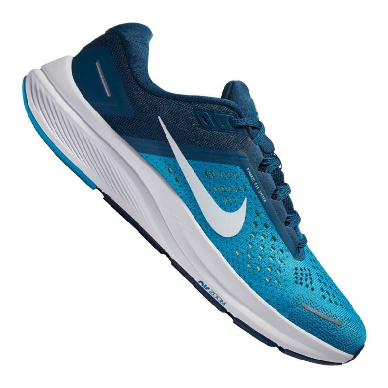 Běžecké boty Nike Air Zoom Structure 23 M CZ6720-401 modrý zelená Běžecké boty Nike Air Zoom Structure 23 M CZ6720-401 modrý zelená