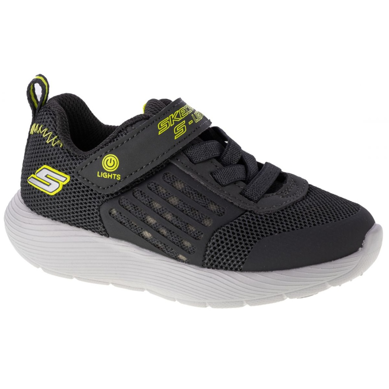 Boty Skechers Dyna-Lights K 90740N-CCYL černá