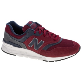 Boty New Balance M CM997HFV červený námořnická modř vícebarevný vícebarevný