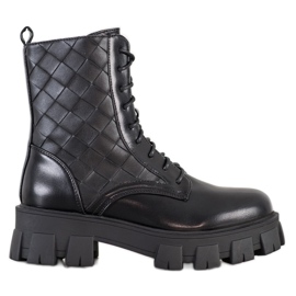 Seastar Black Fashion Trappers černý