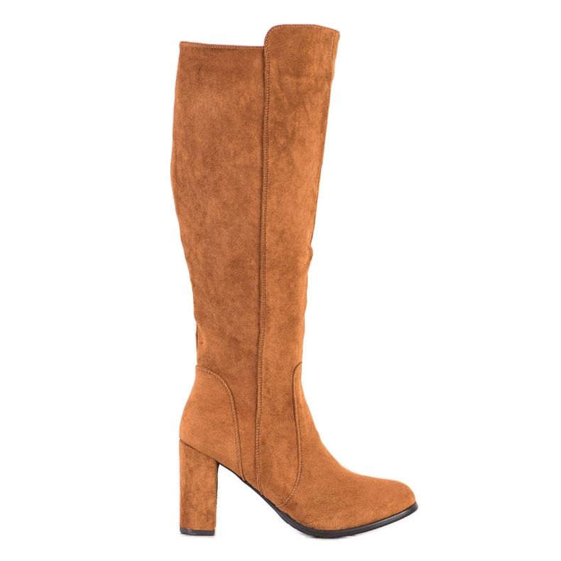 Sabatina Velbloudí semišové boty hnědý vícebarevný Sabatina Velbloudí semišové boty hnědý vícebarevný