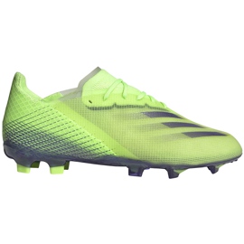 Adidas X Ghosted.1 Fg Dětské kopačky zelené EG8180 zelený zelený