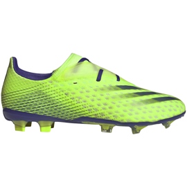 Kopačky Adidas X Ghosted.2 Fg zelené EG8187 zelený zelený