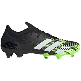 Kopačky adidas Predator Mutator 20.1 L Fg černé a zelené EH2885 černá