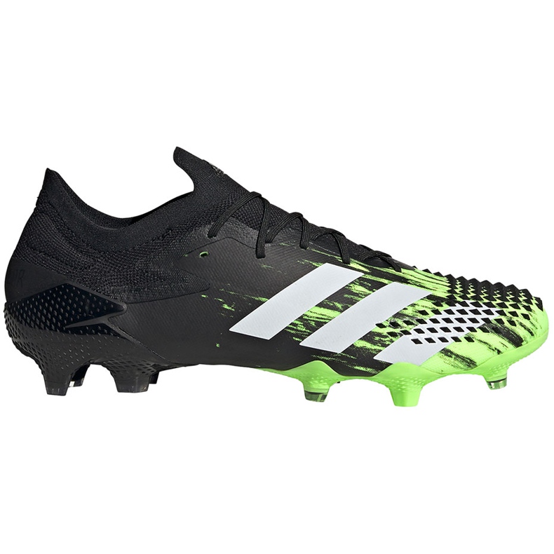 Kopačky adidas Predator Mutator 20.1 L Fg černé a zelené EH2885 černá