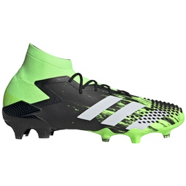 Kopačky adidas Predator Mutator 20.1 Fg černé a zelené EH2892 zelený