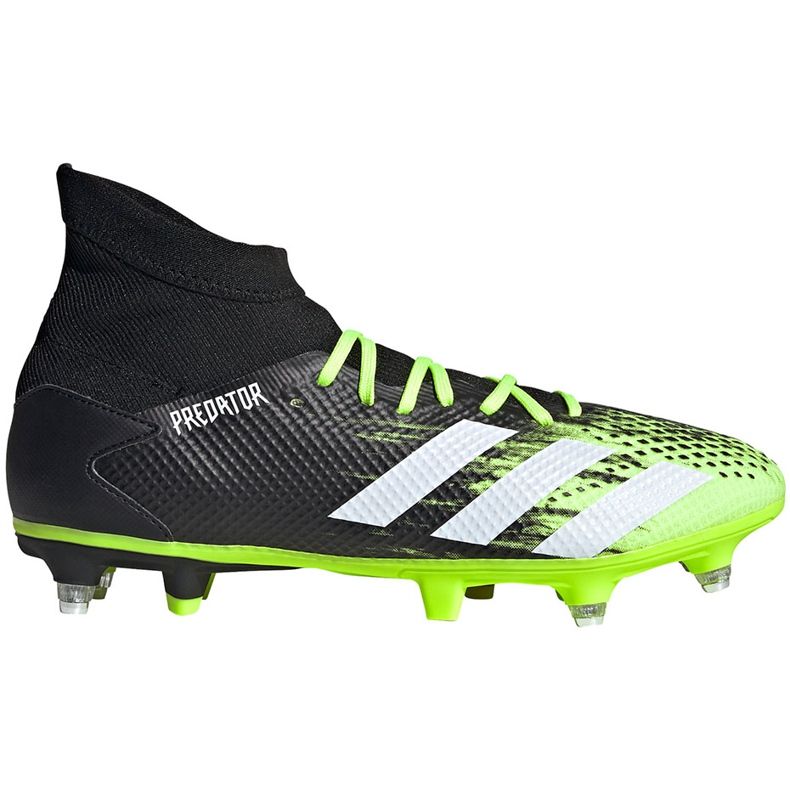 Kopačky adidas Predator 20.3 Sg černé a zelené EH2904 vícebarevný černá