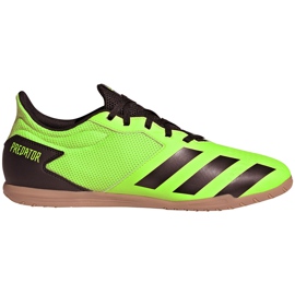 Kopačky Adidas Predator 20.4 In Sala zelené a černé EH3005 zelený zelený
