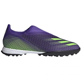 Kopačky Adidas X Ghosted.3 Ll Tf M EG8159 vícebarevný fialová