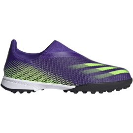 Kopačky Adidas X Ghosted.3 Ll Tf Junior fialové EH2016 fialový fialový