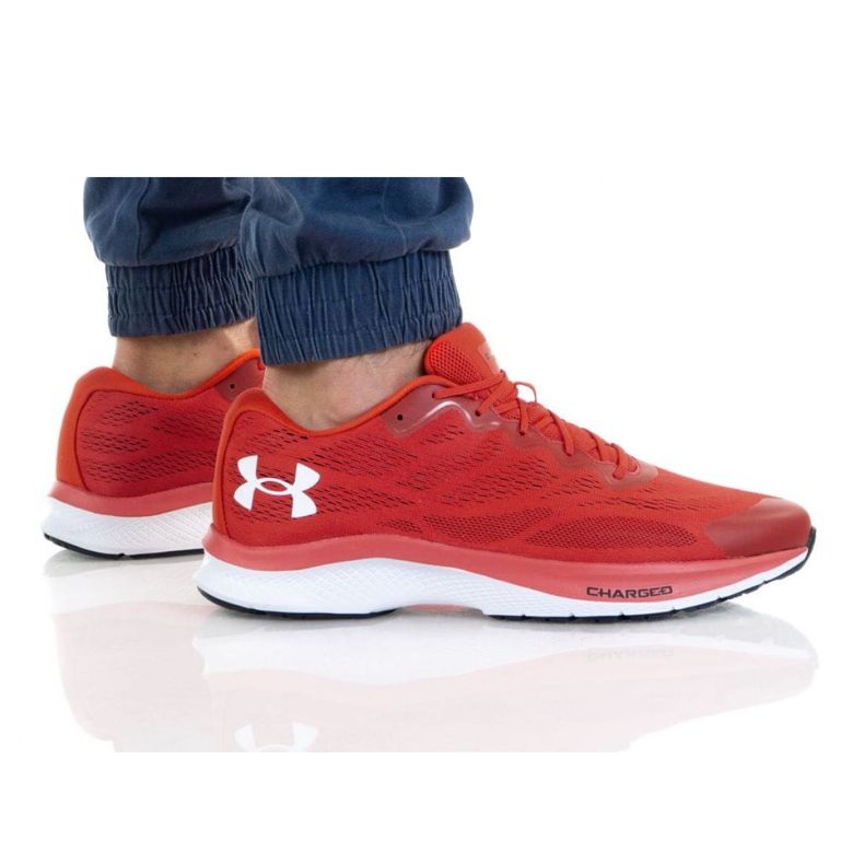 Under Armour Charged Bandit 6 M 3023019-600 bílý červené