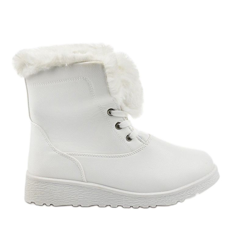 Bílé zateplené boty od Inaleth bílý