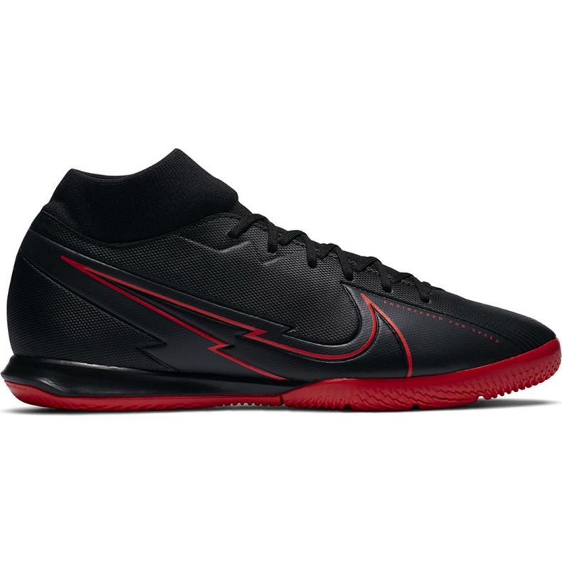 Fotbalová obuv Nike Mercurial Superfly 7 Academy Ic M AT7975 060 černá nachový