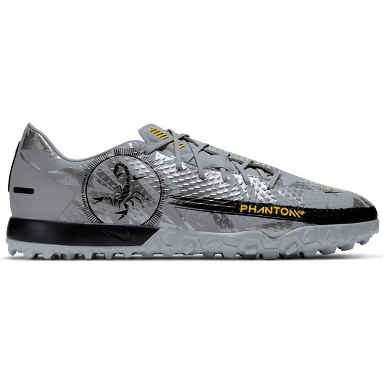 Kopačky Nike Phantom Gt Scorpion Academy Dynamic Fit Tf DA2263 001 šedá černá