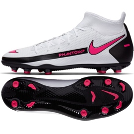 Kopačky Nike Phantom Gt Club Df FG / MG CW6672 160 bílá bílá
