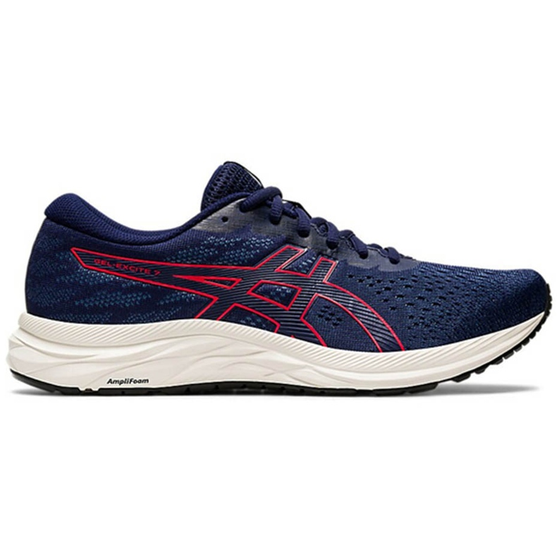 Pánská běžecká obuv Asics Gel Excite 7 tmavě modrá-červená 1011A657 401 námořnická modrá