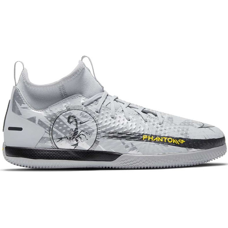 Kopačky Nike Phantom Gt Scorpion Academy Dynamic Fit Ic Junior DA2288 001 stříbro stříbro