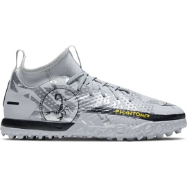 Kopačky Nike Phantom Gt Scorpion Academy Dynamic Fit Tf Junior DA2289 001 stříbro stříbro