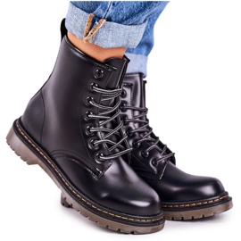 Dámské teplé boty Matt Black Thunder černý