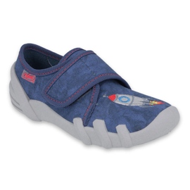 Dětské boty Befado 273X302 modrý šedá