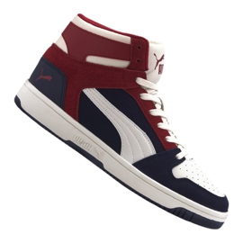 Puma Rebound LayUp Sd M 370219-04 bílý černý červený vícebarevný