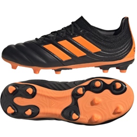 Kopačky Adidas Copa 20.1 Fg Jr EH0887 oranžová, černá, oranžová černý