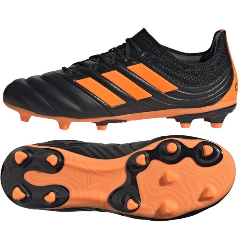Kopačky Adidas Copa 20.1 Fg Jr EH0887 oranžová, černá, oranžová černá