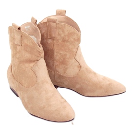 Dámská béžová sashki semiš NC1071 béžová béžový