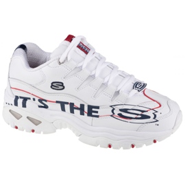 Boty Skechers Energy-Genuine Look W 13407-WNVR bílý černý
