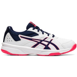 Dámské boty Asics Court Slide white-navy-pink 1042A030 112 bílý námořnická modř růžový