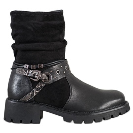 Super Mode Teplí černí dělníci černý