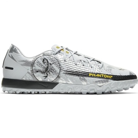 Kopačky Nike Phantom Gt Scorpion Academy Tf M DA2262 001 šedá vícebarevný