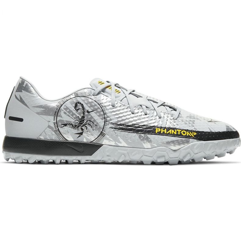 Kopačky Nike Phantom Gt Scorpion Academy Tf M DA2262 001 šedá vícebarevný
