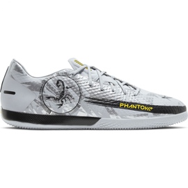 Fotbalová obuv Nike Phantom Gt Scorpion Academy Ic M DA2265 001 šedá vícebarevný