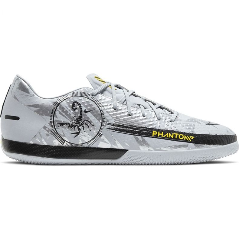 Fotbalová obuv Nike Phantom Gt Scorpion Academy Ic M DA2265 001 šedá vícebarevný