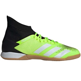 Kopačky Adidas Predator 20.3 In M EH2918 vícebarevný zelený