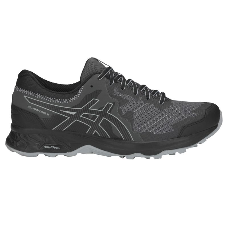 Pánské běžecké boty Asics Gel Sonoma 4 černé a šedé 1011A177 002 šedá