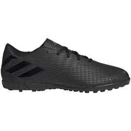 Kopačky adidas Nemeziz 19.4 Tf black F34525 černý černý
