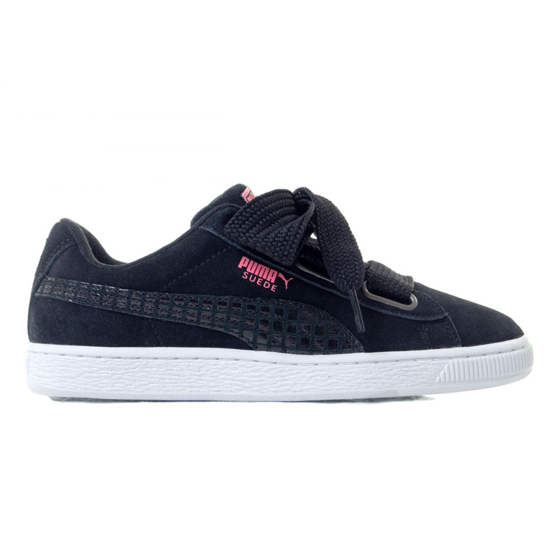 Puma Suede Heart Street 2 W 366780 01 černá růžový Puma Suede Heart Street 2 W 366780 01 černá růžový